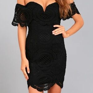 Lulus | off the shoulder dress